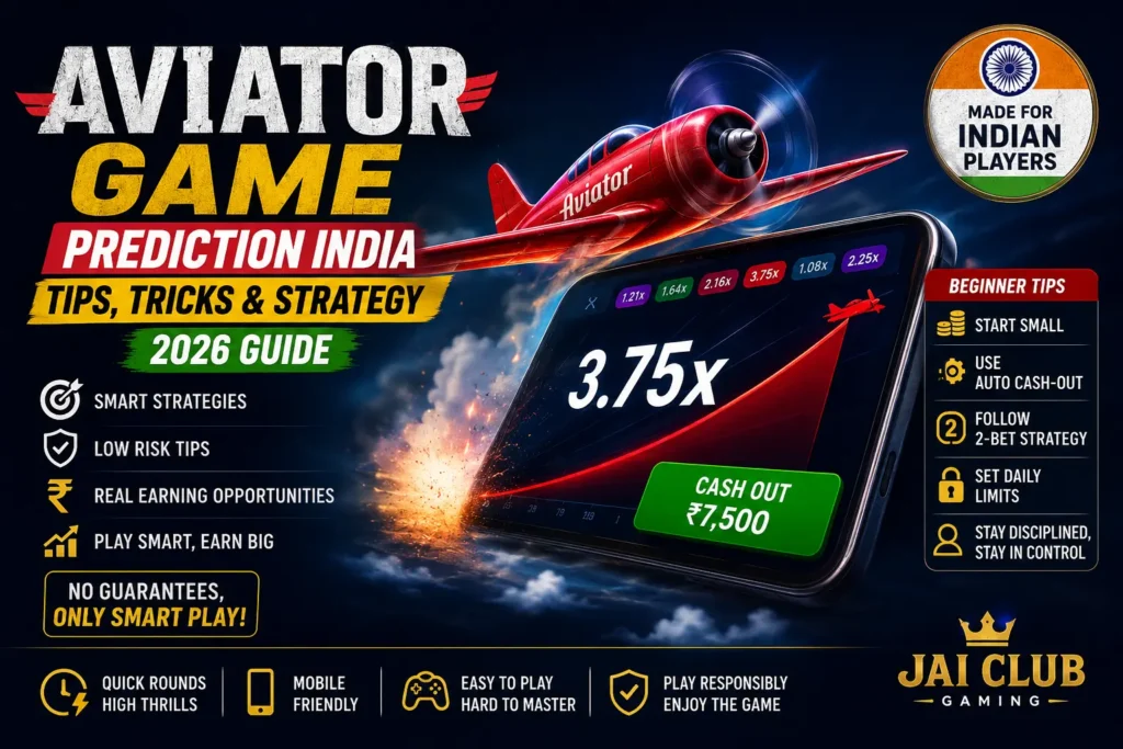 Aviator game strategy India 2026