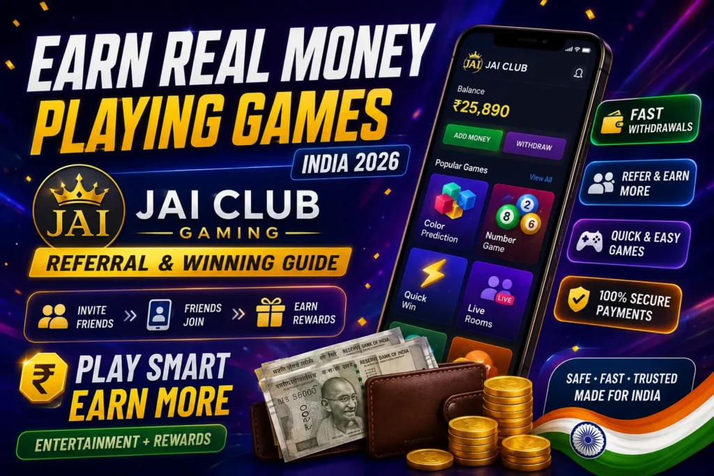 Jai Club Gaming real money guide 2026