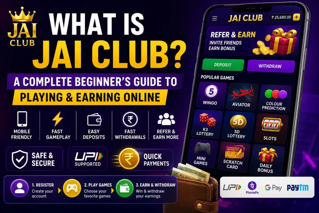 Jai Club online gaming guide