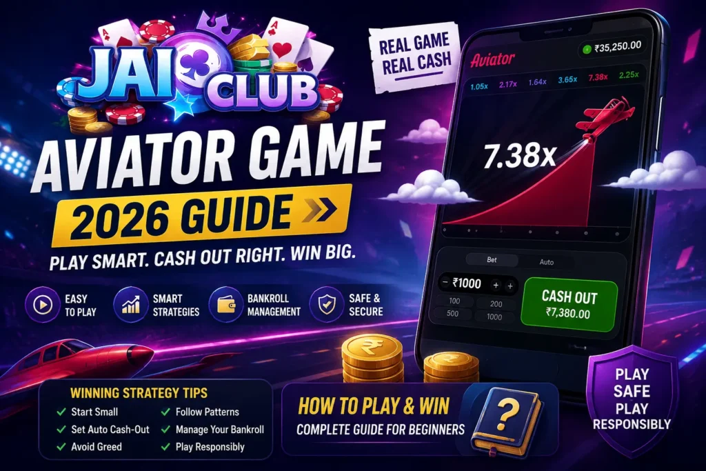 Jai Club Aviator Game 2026 strategy guide