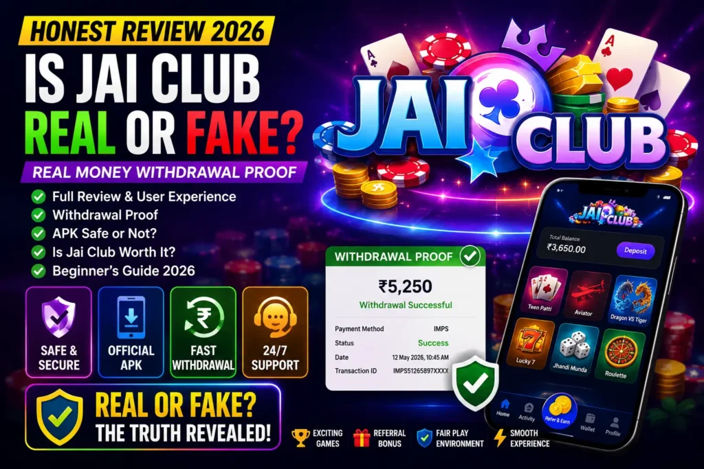 Is Jai Club real or fake review 2026