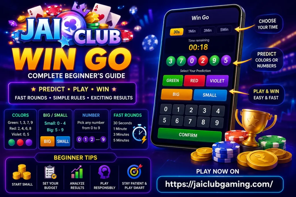 Jai Club Win Go Game Guide